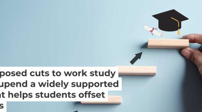 Work-study students often still have unmet financial needs, even after their 15- to 20-hour-per-week jobs fill in some of the gaps. champpix/iStock/Getty Images Plus
